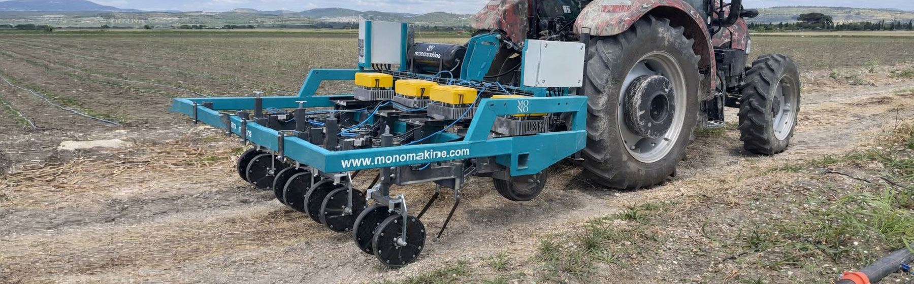 Sıra Üzeri Çapa Makinesi